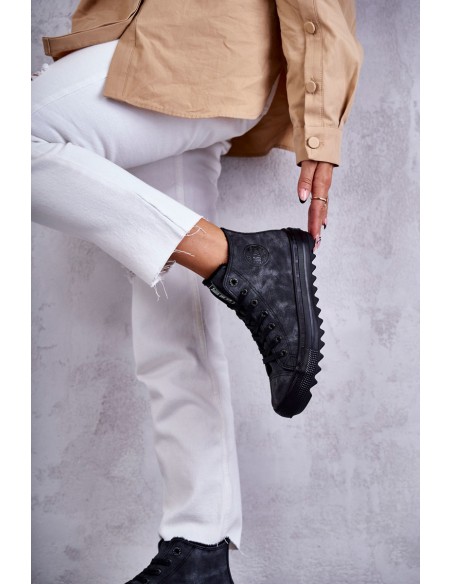 Moteriški sportbačiai Big Star Juodos spalvos GG274069