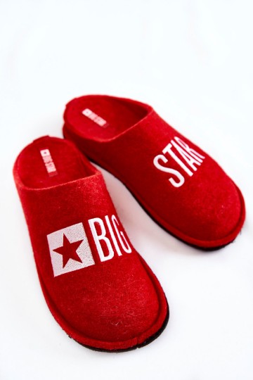 Domestic slippers Big Star KK276022 Red 2