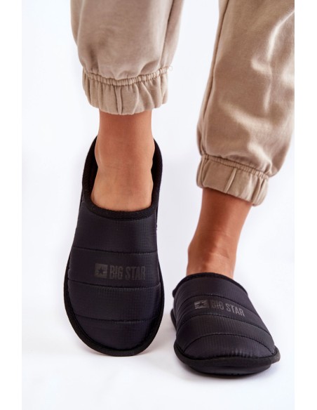 Women's Classic Slippers Big Star KK274602 Black