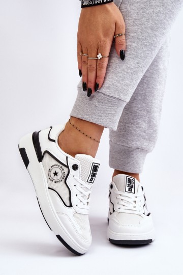 Women's Sports Shoes Big Star LL274440 Black and white 2