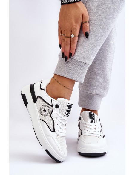 Women's Sports Shoes Big Star LL274440 Black and white