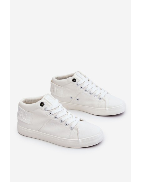 Women's Classic High Top Sneakers Big Star LL274002 White