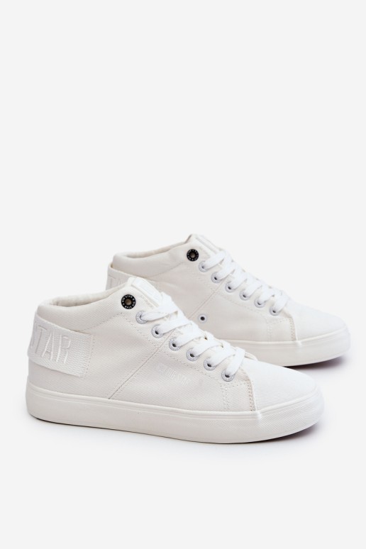 Women's Classic High Top Sneakers Big Star LL274002 White