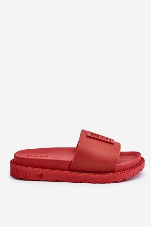 Women's Slippers Big Star LL274430 Red