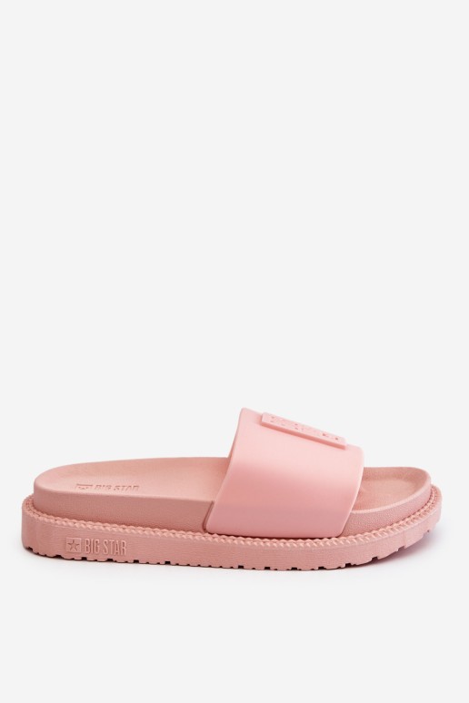 Women's Slippers Big Star LL274425 Light pink