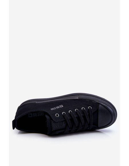 Big Star Low Lace-up Sneakers LL274967 Black