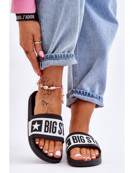 Women's Classic Slippers Big Star LL274739 Black