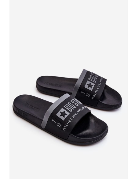 Women's Big Star Light Slippers LL274732 Black