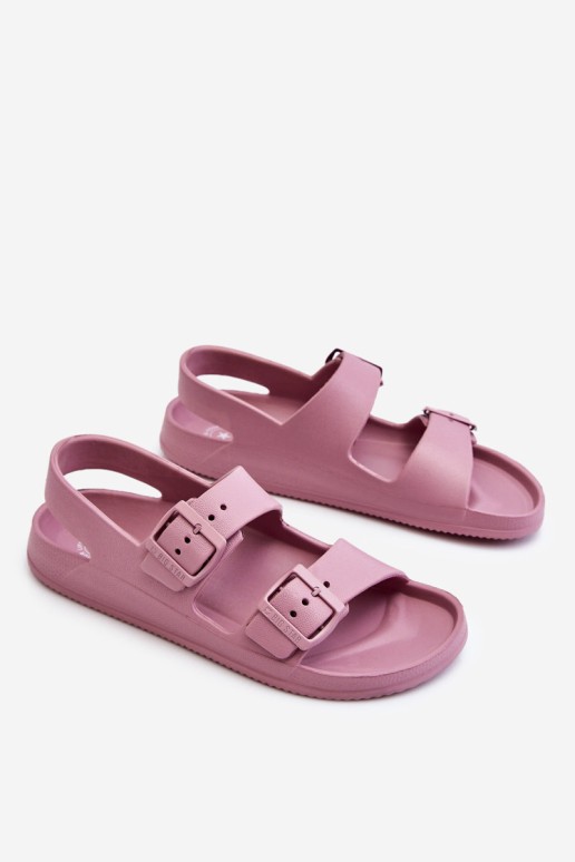 Moteriški šviesūs sandalai Big Star LL274744 Violetinė