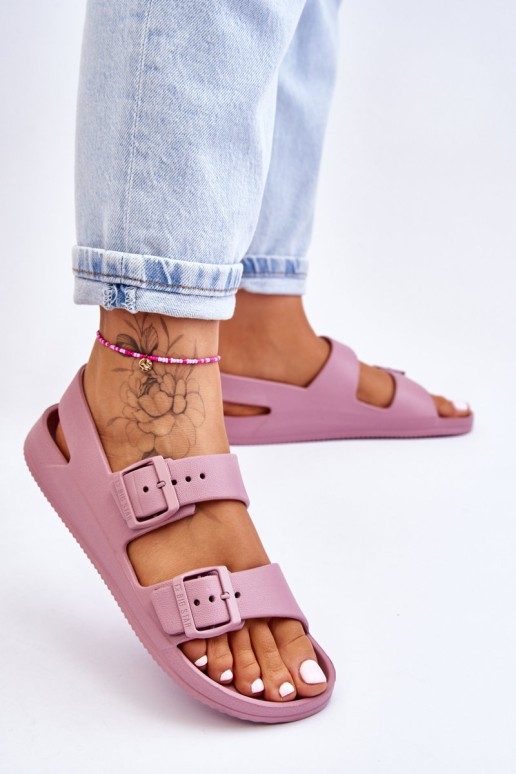 Women's Light Sandals Big Star LL274744 Purple
