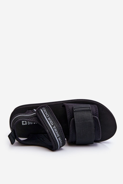 Women's Velcro Sandals Big Star LL274784 Black