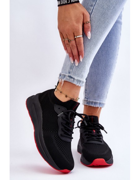 Women's Cross Jeans Slip-on Sneakers LL2R4032C Black