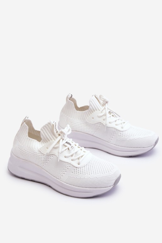 Moteriški Cross Jeans Slip-on sportbačiai LL2R4031C balti