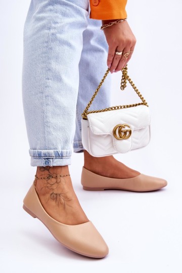 Odinės balerinos Classic Beige Stacee