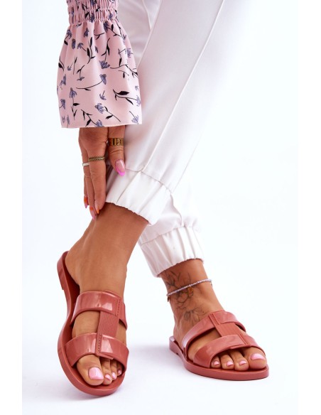 Madingos veganiškos šlepetės ZAXY JJ285262 Dusty rožinės