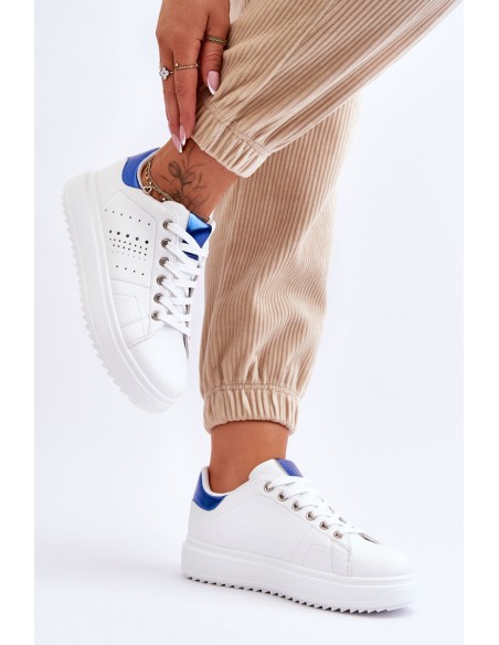 Women's Sport Shoes Blue and White Be First!