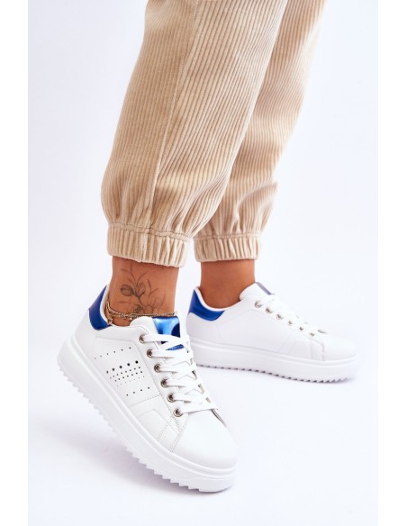 Women's Sport Shoes Blue and White Be First!