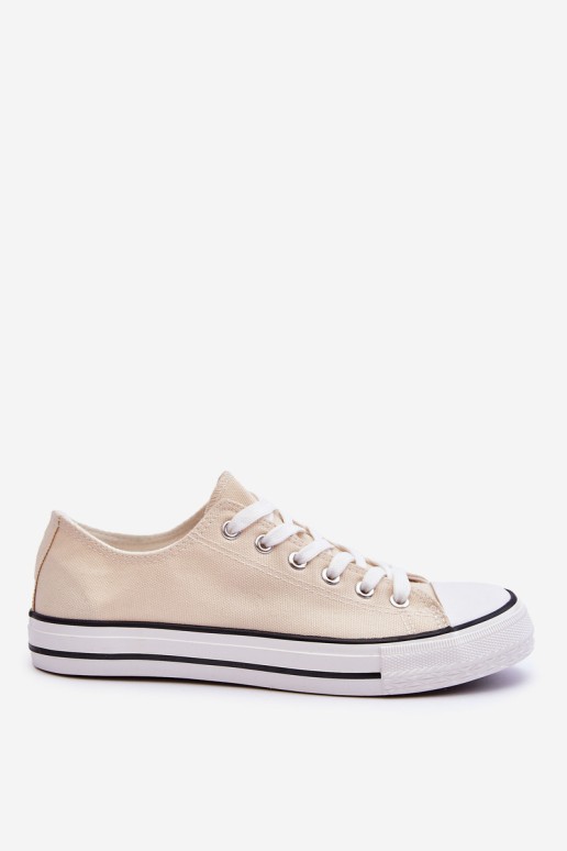 Classic Low Women's Sneakers Light beige Vegas