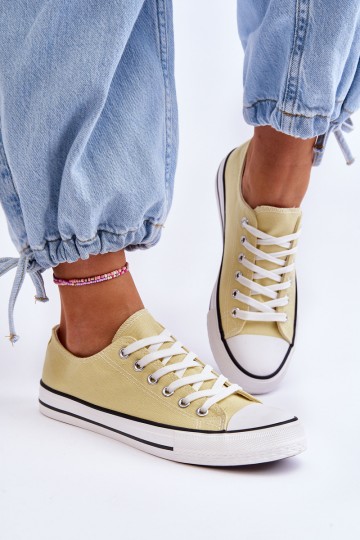 Classic Low Women's Sneakers Yellow Vegas 2