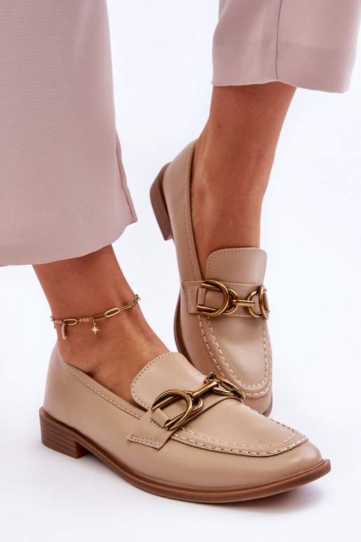 Classic Women's Loafers Beige Lorien