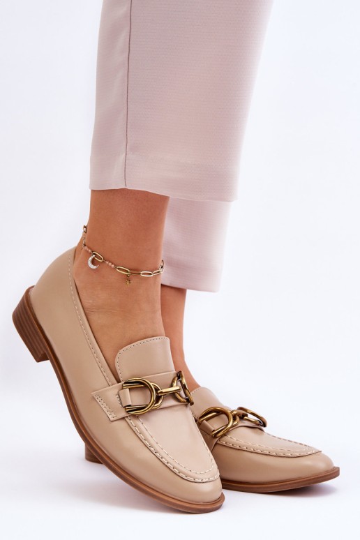 Classic Women's Loafers Beige Lorien
