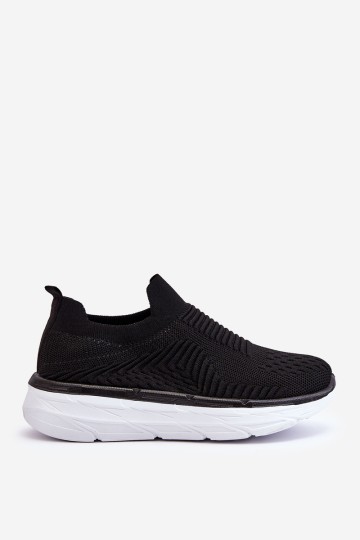 Women's Slip-on Sport Shoes Black Ferive 2