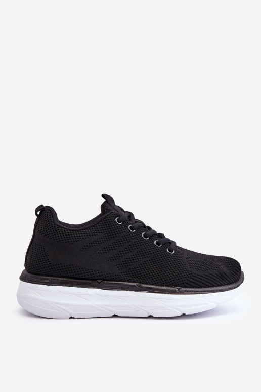 Women's Lace-up Sports Shoes Black Lavarone