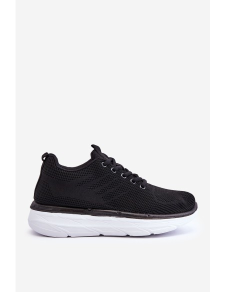 Women's Lace-up Sports Shoes Black Lavarone