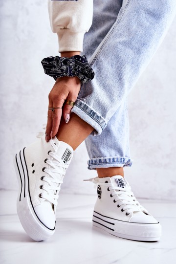 Women's Sneakers Big Star White GG274013 2