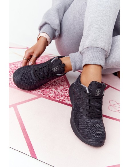 Women's Sport Shoes Comfort Foam Black Long Distance