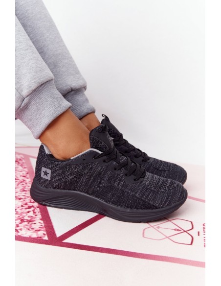 Women's Sport Shoes Comfort Foam Black Long Distance