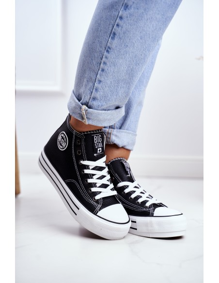 Women's Sneakers Big Star Black GG274012