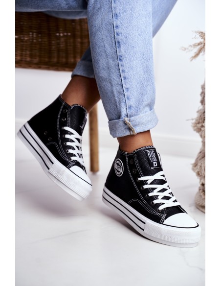 Women's Sneakers Big Star Black GG274012