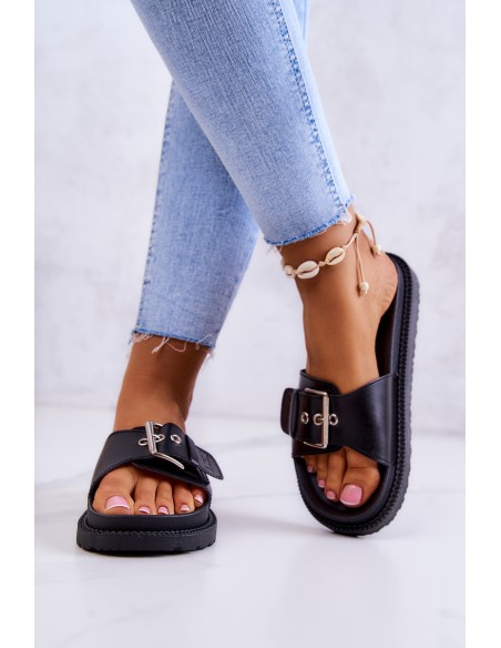 Classic Slippers Women's Big Star JJ274A307 Black