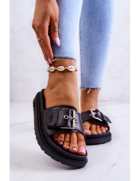 Classic Slippers Women's Big Star JJ274A307 Black