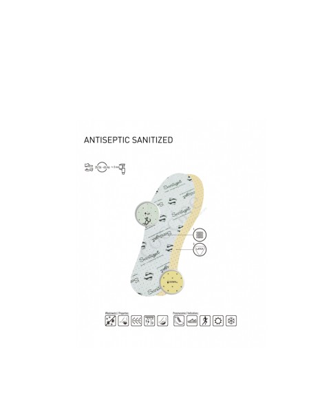 Coccine Antibacterial Sanitized Antiseptic Insoles