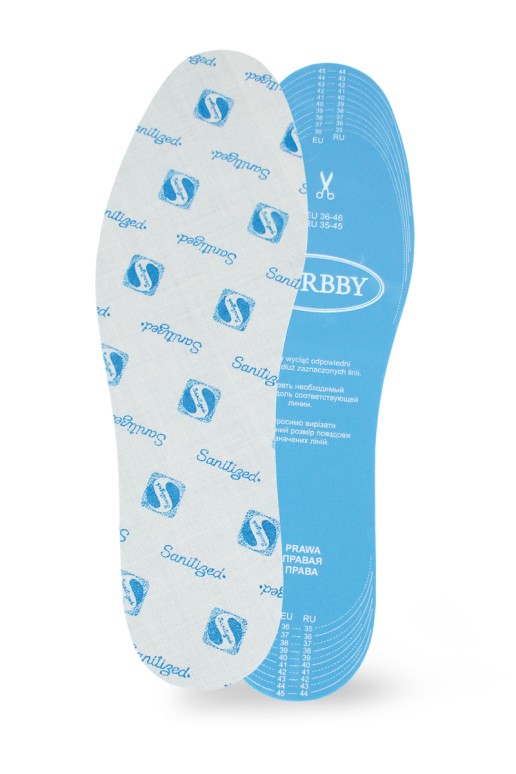 Corbby PROTECT year-round insoles with antibacterial agent