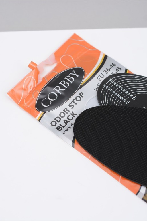 Corbby ODOR STOP anti-sweat insoles with active carbon