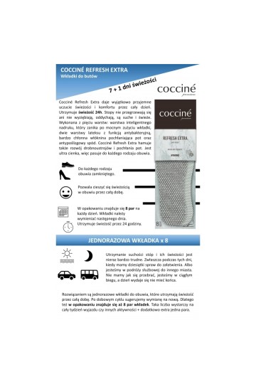 Coccine Refresh Extra Refreshing pads 8 pairs 2