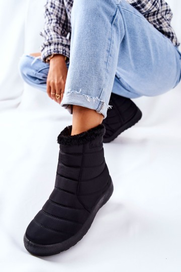 Žieminiai moteriški batai juodi Mezyss