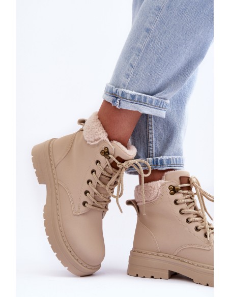 Žieminiai batai su kailiu