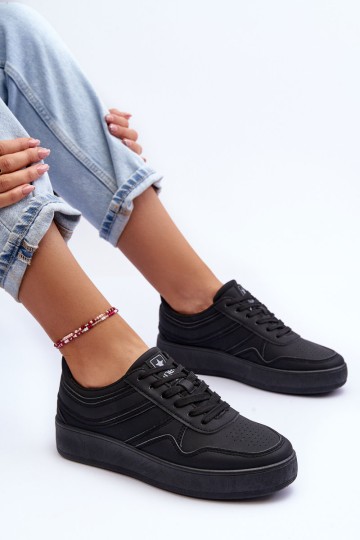 Women s Sport Shoes Sneakers Black-Silver Aruba 2