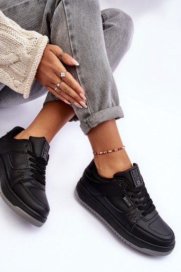 Women's Sporty Sneakers Big Star MM274353 Black 2