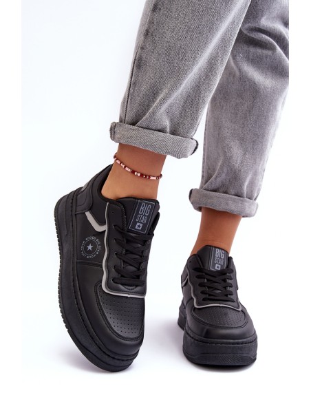 Women's Sport Sneakers Big Star MM274232 Black