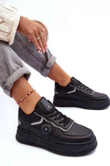 Women's Sport Sneakers Big Star MM274232 Black 2