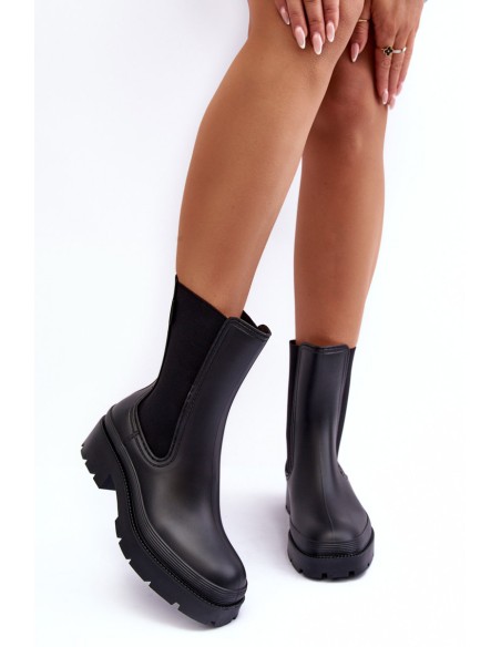 Matte Ankle Boots Big Star MM274695 Black