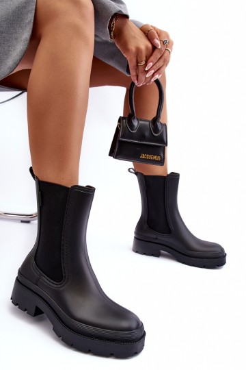 Matte Ankle Boots Big Star MM274695 Black 2