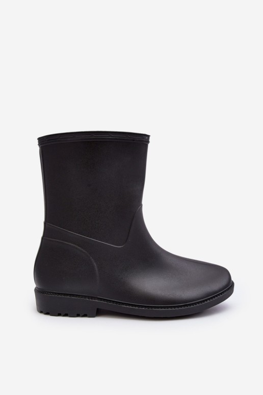 Women's Classic Slip-On Boots Black Solihia