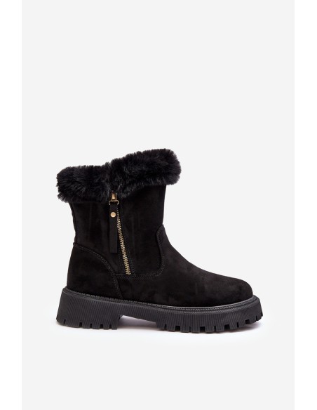 Moteriški batai su kailiu