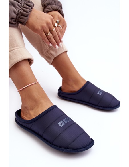 Women's Classic Slippers Navy Big Star KK274601